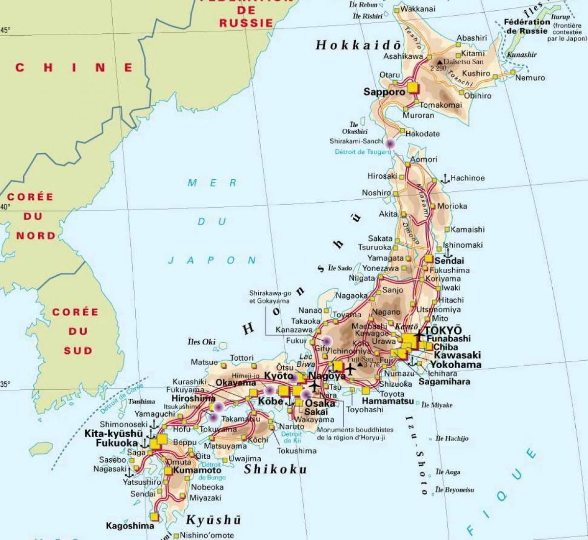 japonsko mapu miest